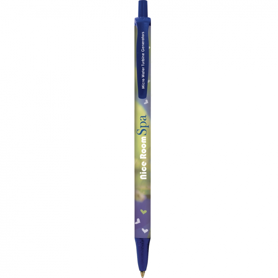Stylo BIC Clic Stic Ecolutions couleur pleine - image 2